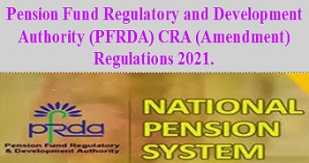 Pension Fund Regulatory And Development Authority (PFRDA) CRA ...