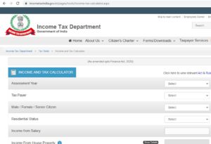 Income Tax Calculation 2020-21