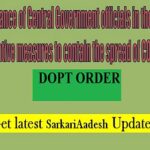 DOPT Order_Attendance of Central Government officials in the Office, DoptOM Dated 28-05-2021