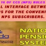 Digital interface between CRA and POPs for the convenience of NPS Subscribers.