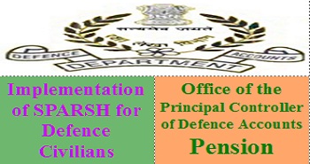 Implementation of SPARSH in respect of Defence Civilians